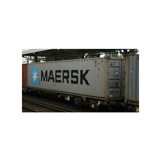 Wagon kontenerowy Lgs PKP Cargo Maersk Piko 58743  H0